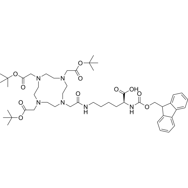 Fmoc-L-Lys-mono-amide-DOTA-tris(t-Bu ester) 479081-06-6